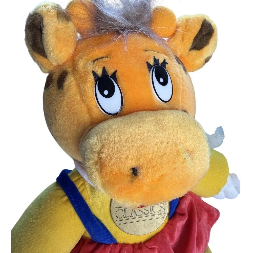 Vintage Gigi Giraffe Plush Toy 1993 Toys‎ R Us Rare Geoffrey Soft Classics 16